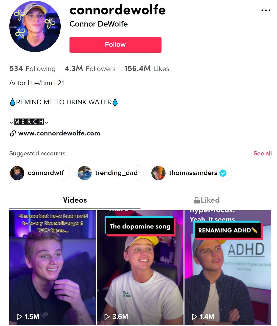 TikTok call to action