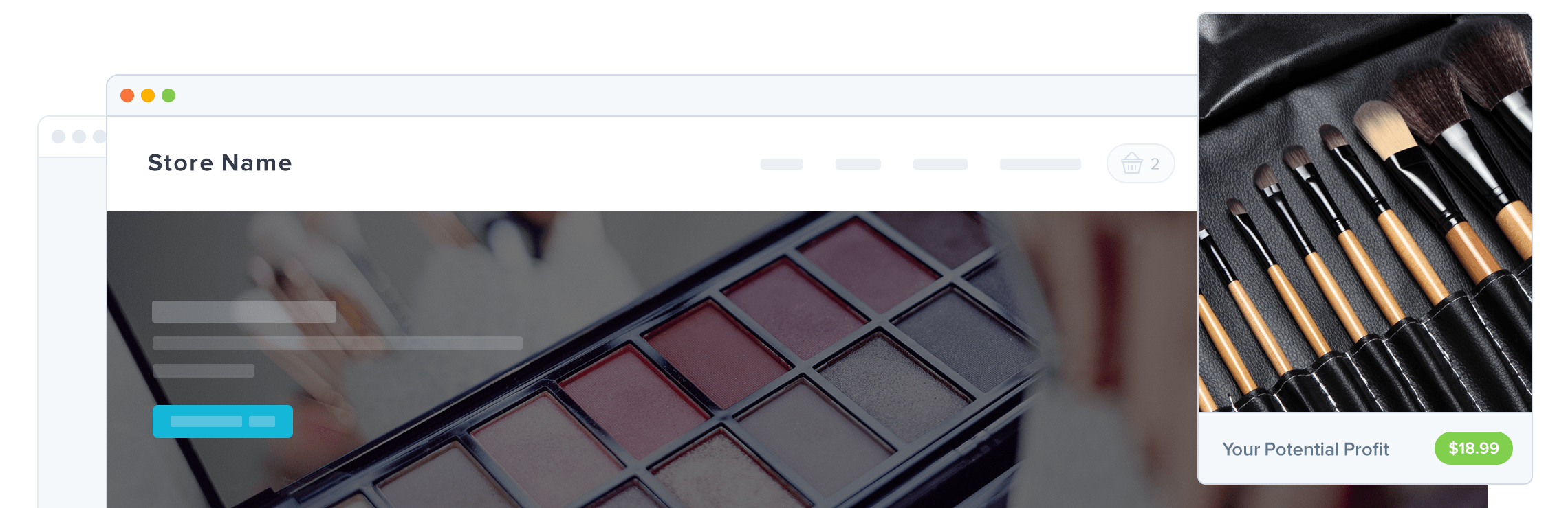 Dropshipping makeup