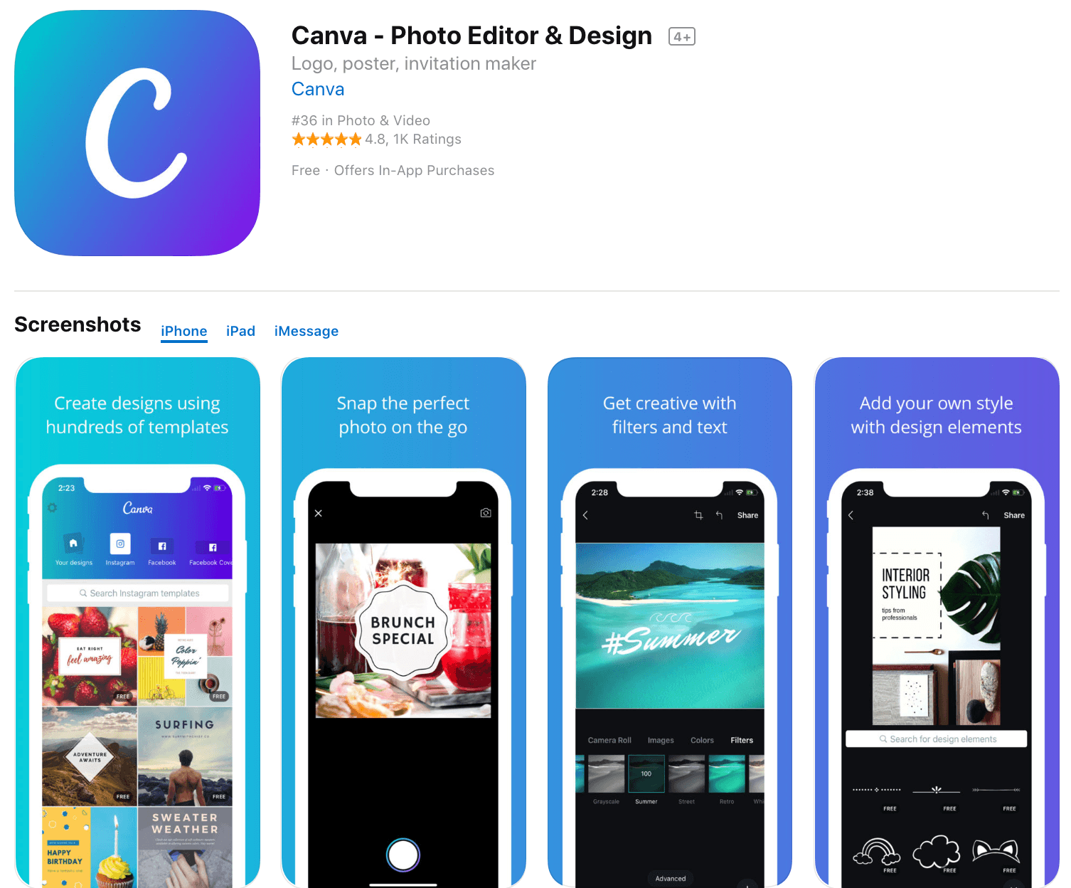 Marketing Apps Canva