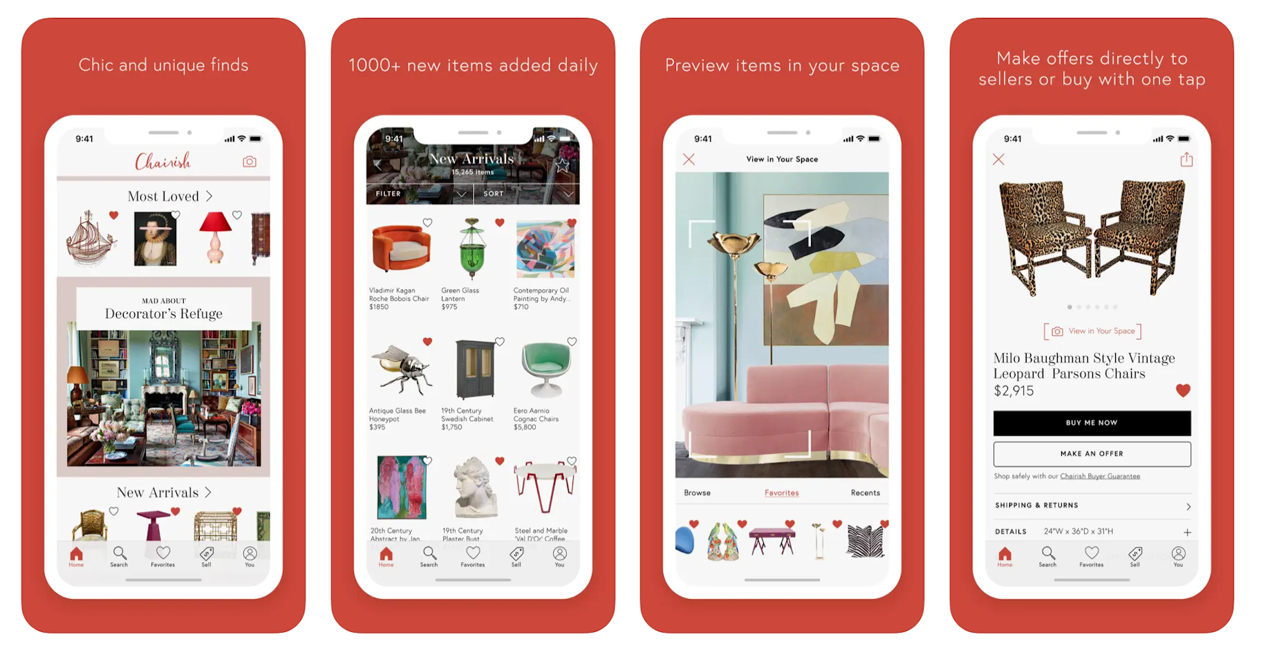 Chairish: Furniture selling app